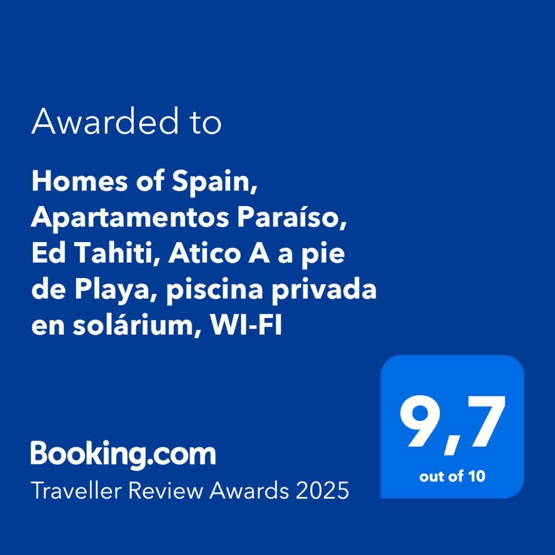 Homes Of Spain, Apartamentos Paraiso, Ed Tahiti, Atico A A Pie De Playa, Piscina Privada En Solarium, Wi-Fi Vera Ngoại thất bức ảnh
